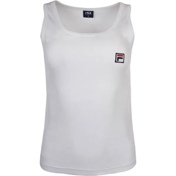 Fila SET TANK IN JERSEY SHORT PANTS IN FRENCH TERRY Dámske pyžamo, biela, veľkosť
