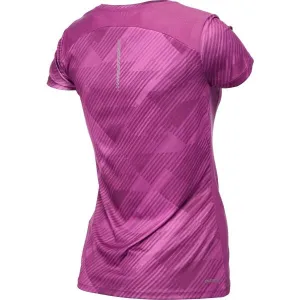 Lotto RUNNING TEE W PRT1 Dámske bežecké tričko, vínová, veľkosť