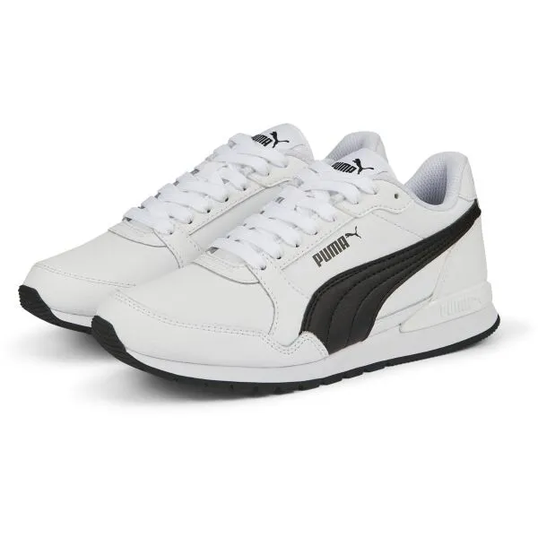 Puma ST RUNNER V3 L JR Detská vychádzková obuv, biela, veľkosť 38
