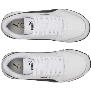 Puma ST RUNNER V3 L JR Detská vychádzková obuv, biela, veľkosť 38