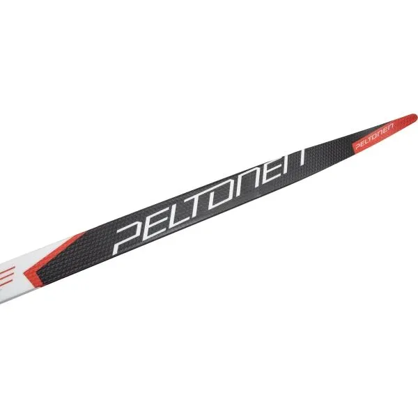 Peltonen SET SKINRACE CL STIFF+CLASIC AUTO Bežecké lyže na klasiku so stúpacími pásmi, čierna, veľkosť