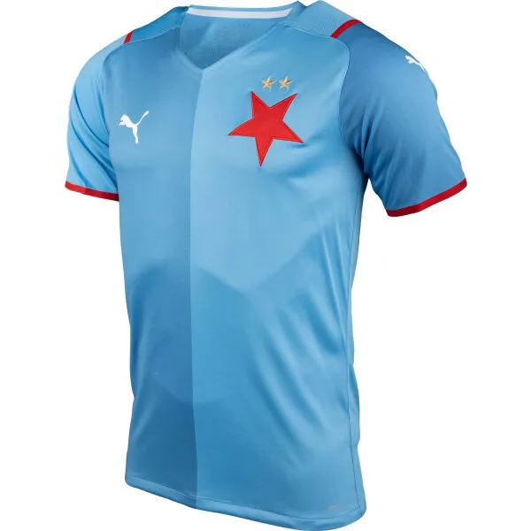 Puma SKS AWAY SHIRT PROMO TEAM Pánsky dres, svetlomodrá, veľkosť