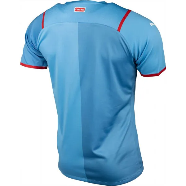 Puma SKS AWAY SHIRT PROMO TEAM Pánsky dres, svetlomodrá, veľkosť