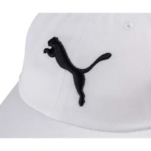 Puma ESS CAP JNR Detská šiltovka, biela, veľkosť ADULT