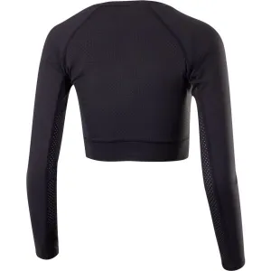 Klimatex MERA Dámsky crop top, čierna, veľkosť