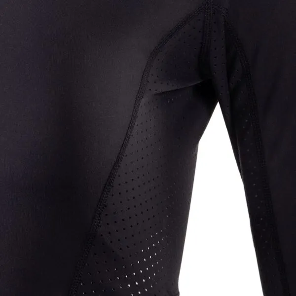 Klimatex MERA Dámsky crop top, čierna, veľkosť