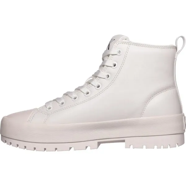 Calvin Klein LUGGED HYBRID LOW NAPPA Dámska členková obuv, biela, veľkosť
