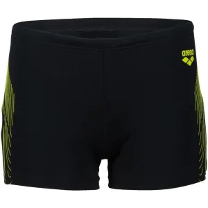 Juniorské plavecké boxerky ARENA BOYS SWIM SHORT GRAPHIC Black