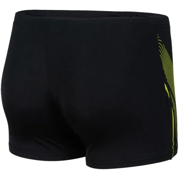 Juniorské plavecké boxerky ARENA BOYS SWIM SHORT GRAPHIC Black