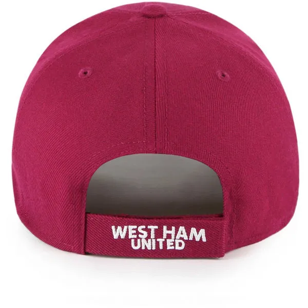 47 EPL WEST HAM UNITED FC MVP WIN Šiltovka, vínová, veľkosť UNI