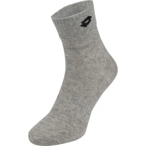 Lotto PLAYER MIDI SOCKS 3P Set ponožiek, čierna, veľkosť 35-38