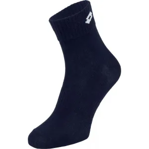 Lotto PLAYER MIDI SOCKS 3P Set ponožiek, čierna, veľkosť 35-38