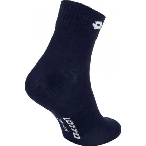 Lotto PLAYER MIDI SOCKS 3P Set ponožiek, čierna, veľkosť 35-38