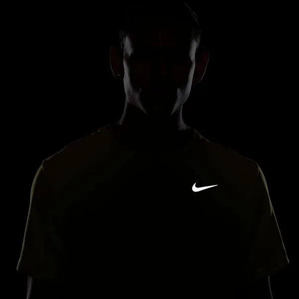 Nike NK DF UV MILER SS Pánske tréningové tričko, reflexný neón, veľkosť XXL