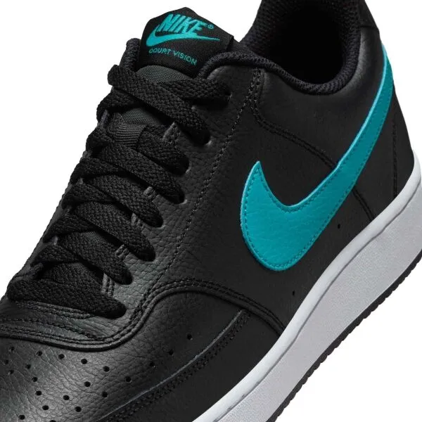 Nike COURT VISION LO Pánske nízke tenisky, čierna, veľkosť 44.5