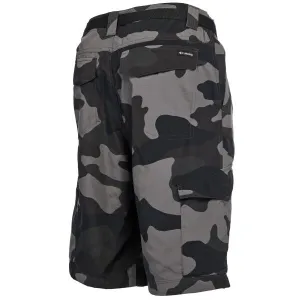 Columbia SILVER RIDGE PRINTED CARGO SHORT Pánske šortky, tmavo sivá, veľkosť
