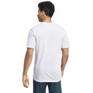 adidas YOGA BASE TEE Pánske športové tričko, biela, veľkosť XXL
