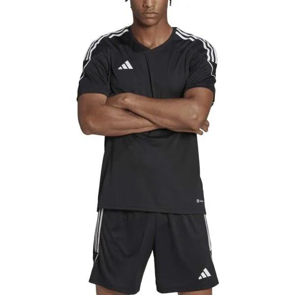 adidas TIRO 23 JSY Pánsky futbalový dres, čierna, veľkosť