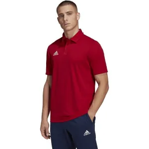 adidas ENT22 POLO Pánske polo tričko, červená, veľkosť