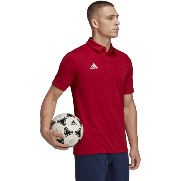 adidas ENT22 POLO Pánske polo tričko, červená, veľkosť