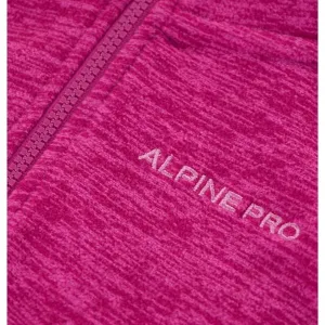 ALPINE PRO LERFO Dievčenská outdoorová mikina, ružová, veľkosť 152-158
