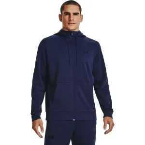 Under Armour ARMOUR FLEECE Pánska mikina, tmavo modrá, veľkosť M