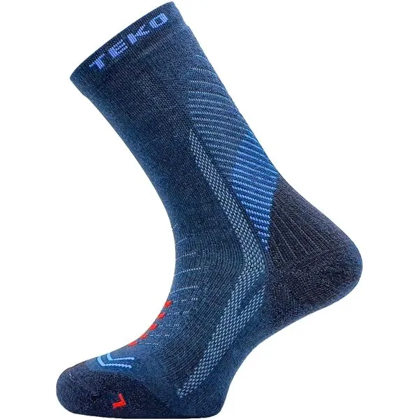 TEKO ECO HIKE DISCOVERY 2.0 Outdoorové ponožky, tmavo modrá, veľkosť