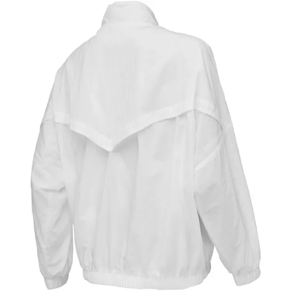 Nike NSW ESSNTL WR WVN JKT Dámska bežecká bunda, biela, veľkosť