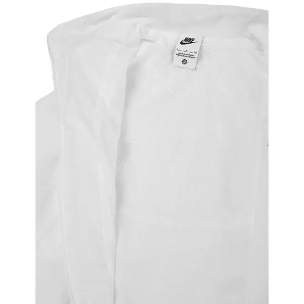 Nike NSW ESSNTL WR WVN JKT Dámska bežecká bunda, biela, veľkosť