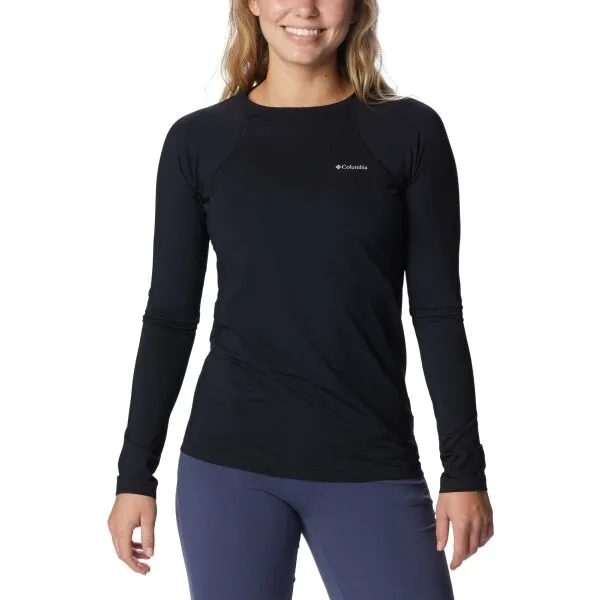 Columbia MIDWEIGHT STRETCH LONG SLEEVE TOP Dámske funkčné tričko, čierna, veľkosť