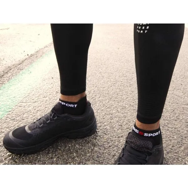Ponožky Compressport Pro Racing Socks v4.0 Run Low - black/red