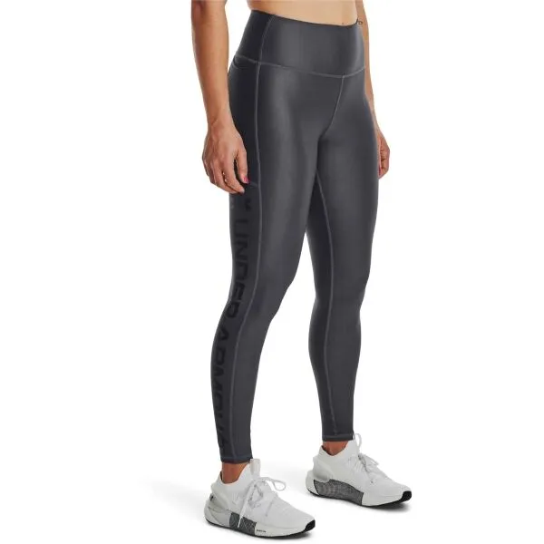 Under Armour ARMOUR BRANDED LEGGING Dámske legíny, tmavo sivá, veľkosť