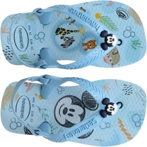 HAVAIANAS BABY DISNEY CLASSICS II Detské žabky, svetlomodrá, veľkosť 23