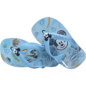HAVAIANAS BABY DISNEY CLASSICS II Detské žabky, svetlomodrá, veľkosť 23