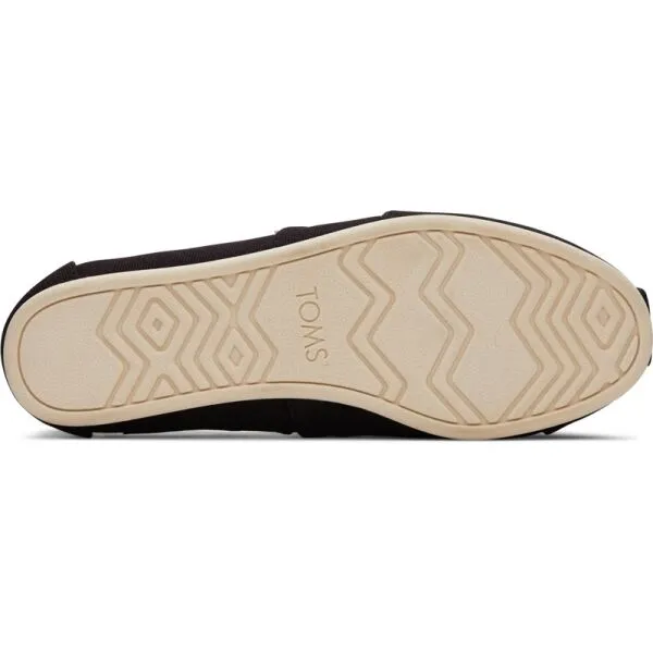 TOMS RECYCLED COT CAN WM ALPR Dámske espadrilky, čierna, veľkosť