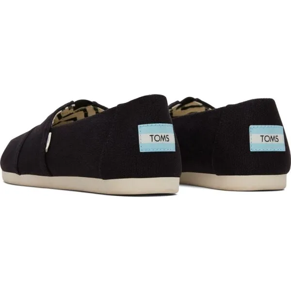 TOMS RECYCLED COT CAN WM ALPR Dámske espadrilky, čierna, veľkosť