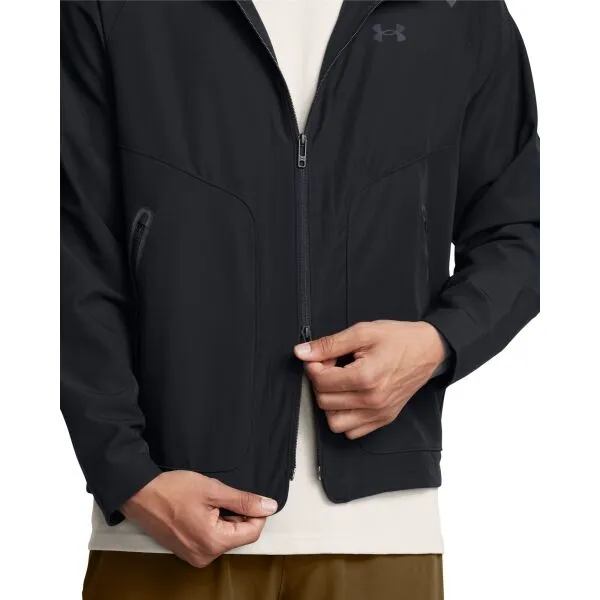 Bunda Under Armour Unstoppable Left Chest Jacket - black/black