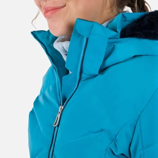 Rossignol W STACI PEARLY Dámska lyžiarska bunda, modrá, veľkosť