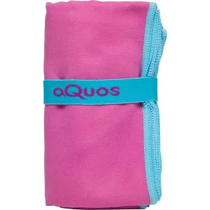 AQUOS AQ TOWEL 80 x 130 Rýchloschnúci športový uterák, fialová, veľkosť