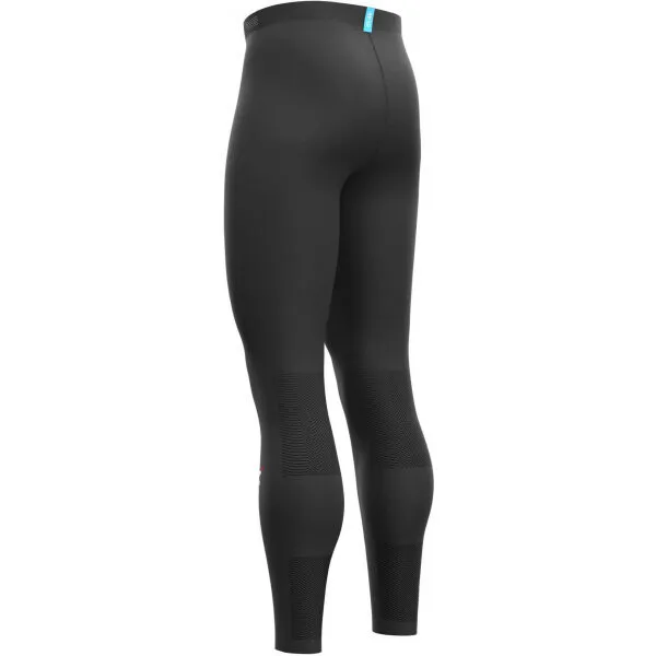 Compressport RUN UNDER CONTROL FULL TIGHTS Pánske bežecké kompresné legíny, čierna, veľkosť