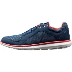 Dámske outdoor topánky Helly Hansen Ahiga V4 Hydropower - navy/off white/cayenne