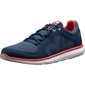 Dámske outdoor topánky Helly Hansen Ahiga V4 Hydropower - navy/off white/cayenne