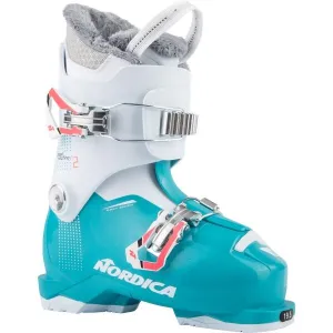 Nordica SPEEDMACHINE J 2 Detská lyžiarska obuv, tyrkysová, veľkosť