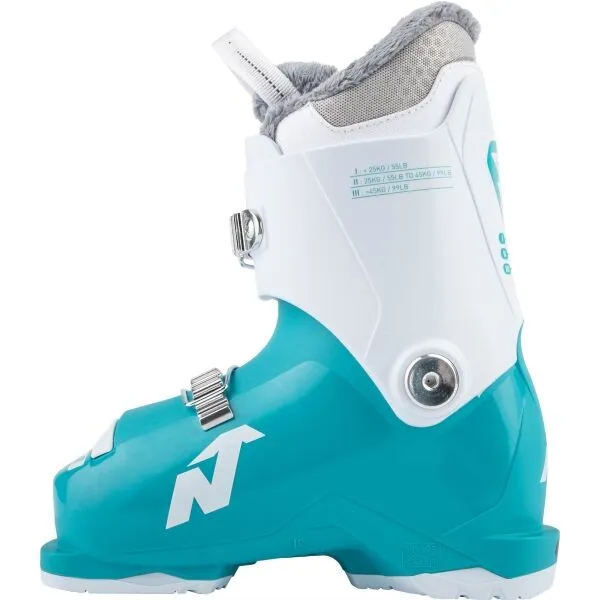 Nordica SPEEDMACHINE J 2 Detská lyžiarska obuv, tyrkysová, veľkosť