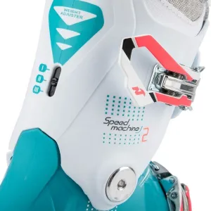Nordica SPEEDMACHINE J 2 Detská lyžiarska obuv, tyrkysová, veľkosť