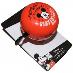 Disney MICKEY Detský zvonček na bicykel, červená, veľkosť