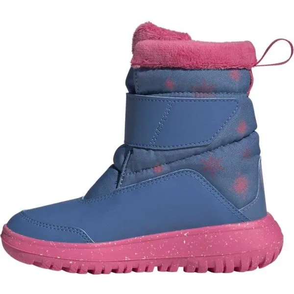 adidas WINTERPLAY FROZEN C Detská zimná obuv, modrá, veľkosť