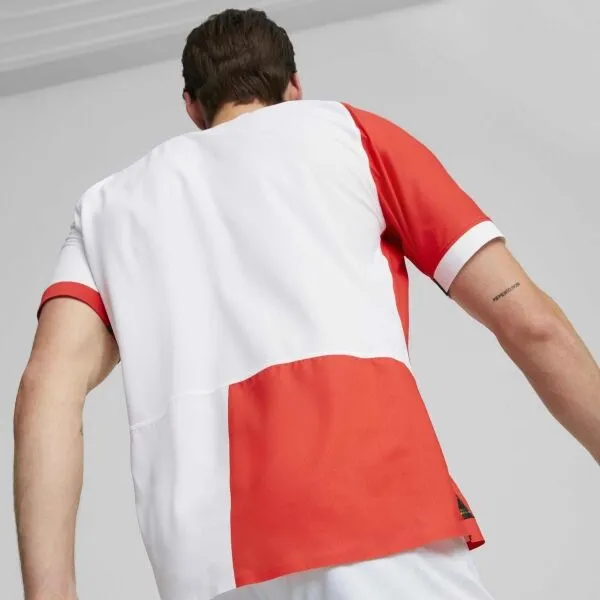 Puma SKS INTL SHIRT PROMO Pánsky dres, červená, veľkosť
