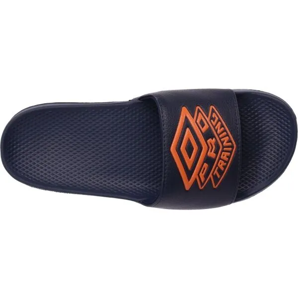 Umbro SQUADRA SLIDE II PRO TRAINING - JNR Chlapčenské šľapky, tmavo modrá, veľkosť 36.5