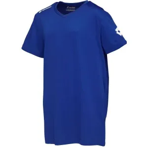 Lotto JERSEY TEAM EVO JR Detský futbalový dres, modrá, veľkosť